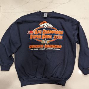 Denver Broncos AFC Champions Super Bowl 32 1998 Crewneck